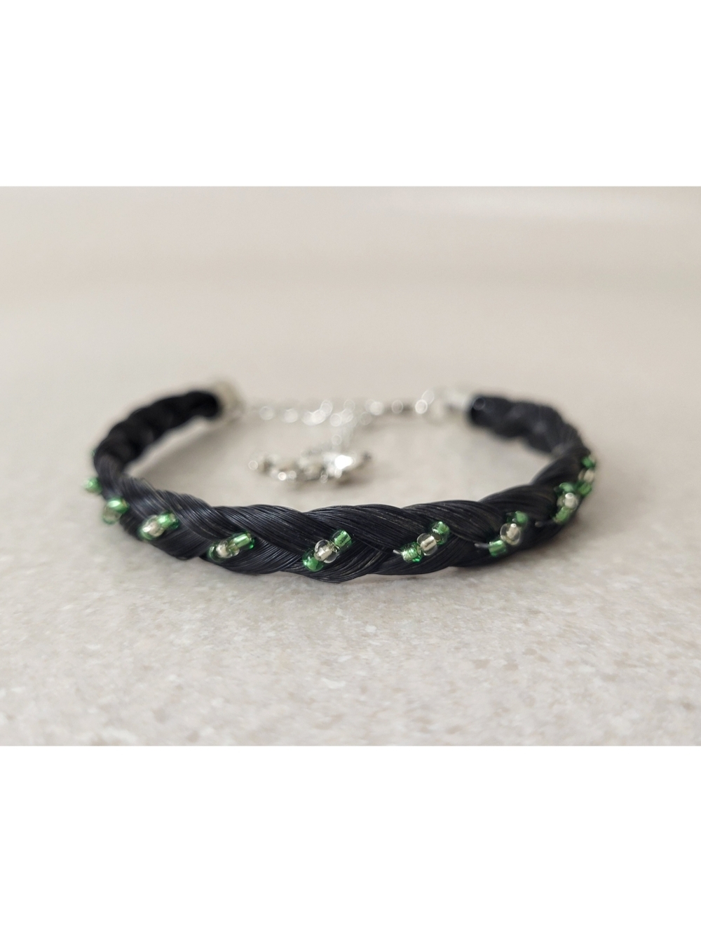 Horse Hair | Beaded Bracelet